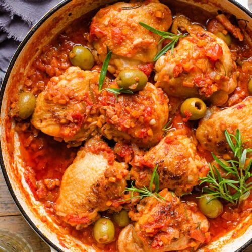 Pollo alla Cacciatora - Cooking Vacations