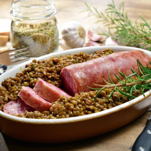 Cotechino con Lenticchie - Cooking Vacations